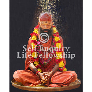 Kaivalyanath - Swami Vidyadhishananda Ablution Photo
