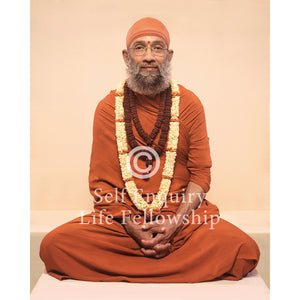 Santyanath - Swami Vidyadhishananda Blessing Photo